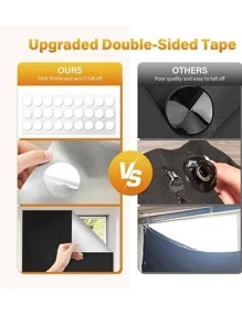 窗簾 - 黑色 - 查看 5