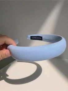 1 pieza Diadema de baño unicolor