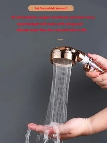 1 pieza Alcachofa de ducha de plástico - Multicolor - Ver 4