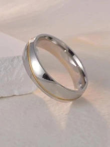 Nhẫn hai giai điệu - Vàng - Xem 1