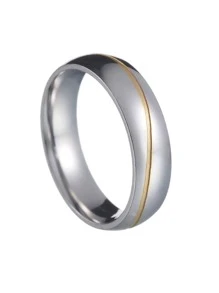 Nhẫn hai giai điệu - Vàng - Xem 4