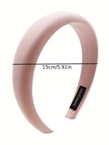 1 pieza Diadema de baño unicolor