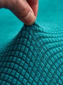 1 Máy Tính Ngô Sang Trọng Spandex Dày Bọc Ghế Sofa, Slouchy Phong Cách Bảo Vệ Nội Thất, Bốn Mùa Đa Năng, chống Trầy Xước, Thảm Sofa - Màu xanh lá cây đậm - Xem 2