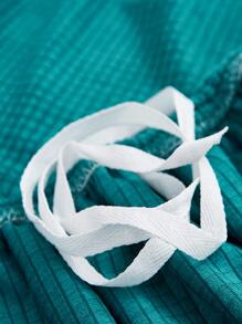 1 Máy Tính Ngô Sang Trọng Spandex Dày Bọc Ghế Sofa, Slouchy Phong Cách Bảo Vệ Nội Thất, Bốn Mùa Đa Năng, chống Trầy Xước, Thảm Sofa - Màu xanh lá cây đậm - Xem 3