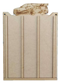 Hotwheels Display - Black and White - View 1