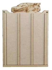 Hotwheels Display - Black and White - View 2