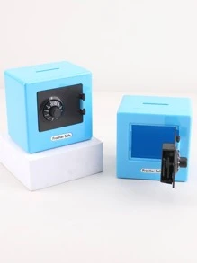 1 pieza Hucha con contraseña - Azul - Ver 2