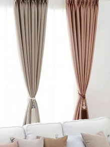 1 件现代奢华窗帘绳系带，简约窗帘挂球 DIY 配件