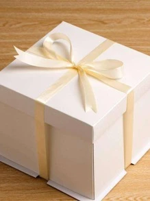 1 st effen kleur cadeaupapier lint, polyester lint voor feestdecoratie - Veel kleurig - Bekijken 3