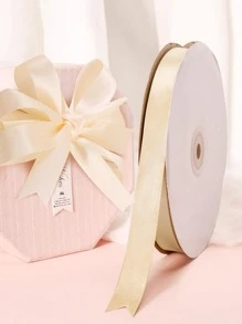 1 st effen kleur cadeaupapier lint, polyester lint voor feestdecoratie - Veel kleurig - Bekijken 1