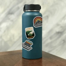 50 miếng dán hoa văn phong cảnh - Nhiều màu - Xem 3