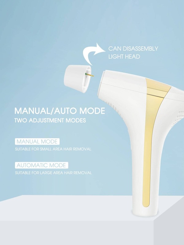 1pc 3 In 1 Laser Depilator 900,00 Flashes LCD Display IPL Hair Removal