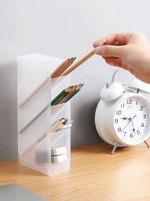 1入組透明筆筒 - 無色 - 查看 5