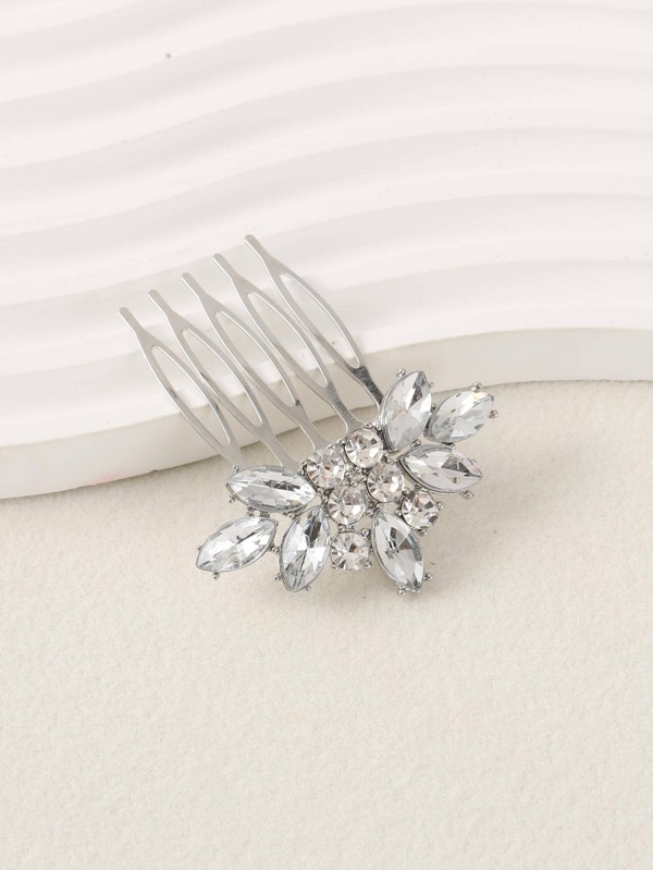 Fermaglio per capelli decorato con strass, tiare reali, pettini per capelli, pettini laterali, accessori per capelli, accessori scolastici, accessori, accessori per la testa