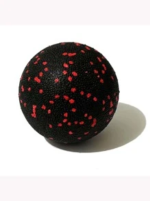 1pc Foam Yoga Massage Ball - Red - View 1