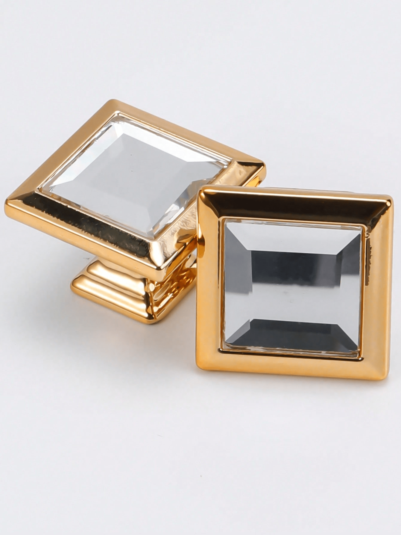 2pcs Modern Simple Plastic Knobs, Drawer Handles, Cupboard