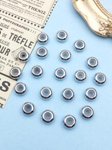 20 cái/bộ Phụ kiện trang sức hạt cườm DIY - Bạc - Xem 6