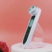 專業藍紅光子護膚深層清潔加熱冷射頻嫩膚EMS提拉美容儀 - 白色 - 查看 4