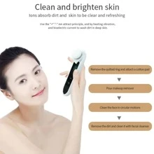 專業藍紅光子護膚深層清潔加熱冷射頻嫩膚EMS提拉美容儀 - 白色 - 查看 5