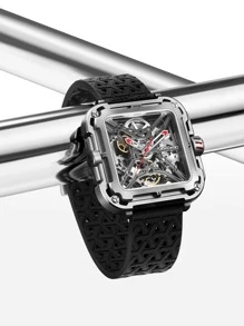 CIGADesign Reloj mecánico impermeable cuadrado puntero - Multicolor - Ver 1