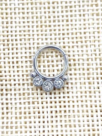 Rhinestone Decor Nose Ring