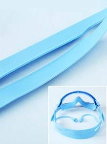 1 X 兒童防水防霧高清大框泳鏡 - 寶藍色 - 查看 5