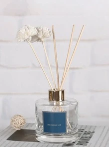 1入組木頭花裝飾用品創意香薰花裝飾 - 彩色 - 查看 1