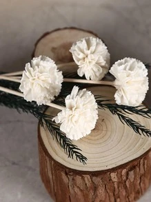 1入組木頭花裝飾用品創意香薰花裝飾 - 彩色 - 查看 5