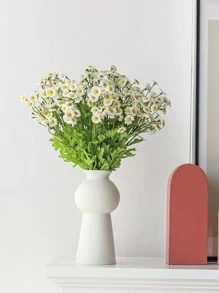 1 hoa cúc nhân tạo, hoa nhân tạo lãng mạn bằng nhựa để trang trí nhà cửa - Nhiều màu - Xem 6