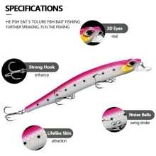 Mồi câu cá có lưỡi câu - Nhiều màu - Xem 2