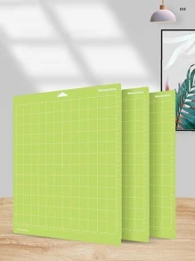 1 Tấm Thảm Cắt Họa Tiết Kẻ Sọc, Thớt PVC Trong Suốt Cho Đồ Thủ Công DIY - Trong sáng - Xem 11