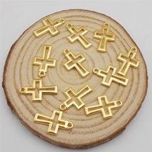 50pcs Cross Charms Pendants For Jewelry Necklace Making Decoration DIY Finding Accessories