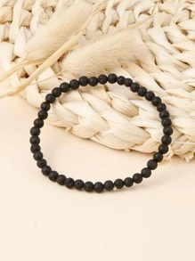 Vòng tay cườm - màu đen - Xem 5