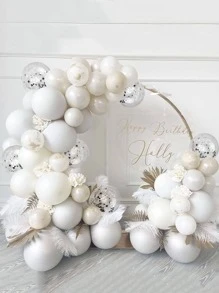 20 件亮片装饰婚礼装饰气球万圣节