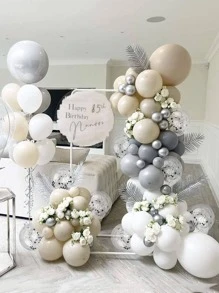 20 件亮片装饰婚礼装饰气球万圣节