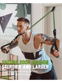 11入組阻力帶套裝,20-200磅 - 軍綠色 - 查看 5