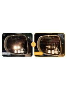 10 cái PET Phim chiếu hậu gương chiếu hậu ô tô - Màu xanh lam - Xem 6