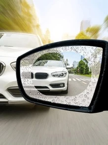 10 cái PET Phim chiếu hậu gương chiếu hậu ô tô - Màu xanh lam - Xem 2