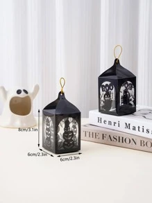 6入組萬聖節圖案禮物盒 - 黑色 - 查看 2