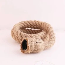 工業風創意復古吊燈帶黃麻繩,適合咖啡店、酒吧、網咖、服飾店、美式鄉村風格設計