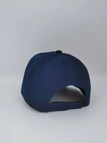 Gorro béisbol unicolor - Azul Marino - Ver 4