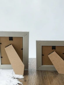 1入組復古相框 - 白色 - 查看 3