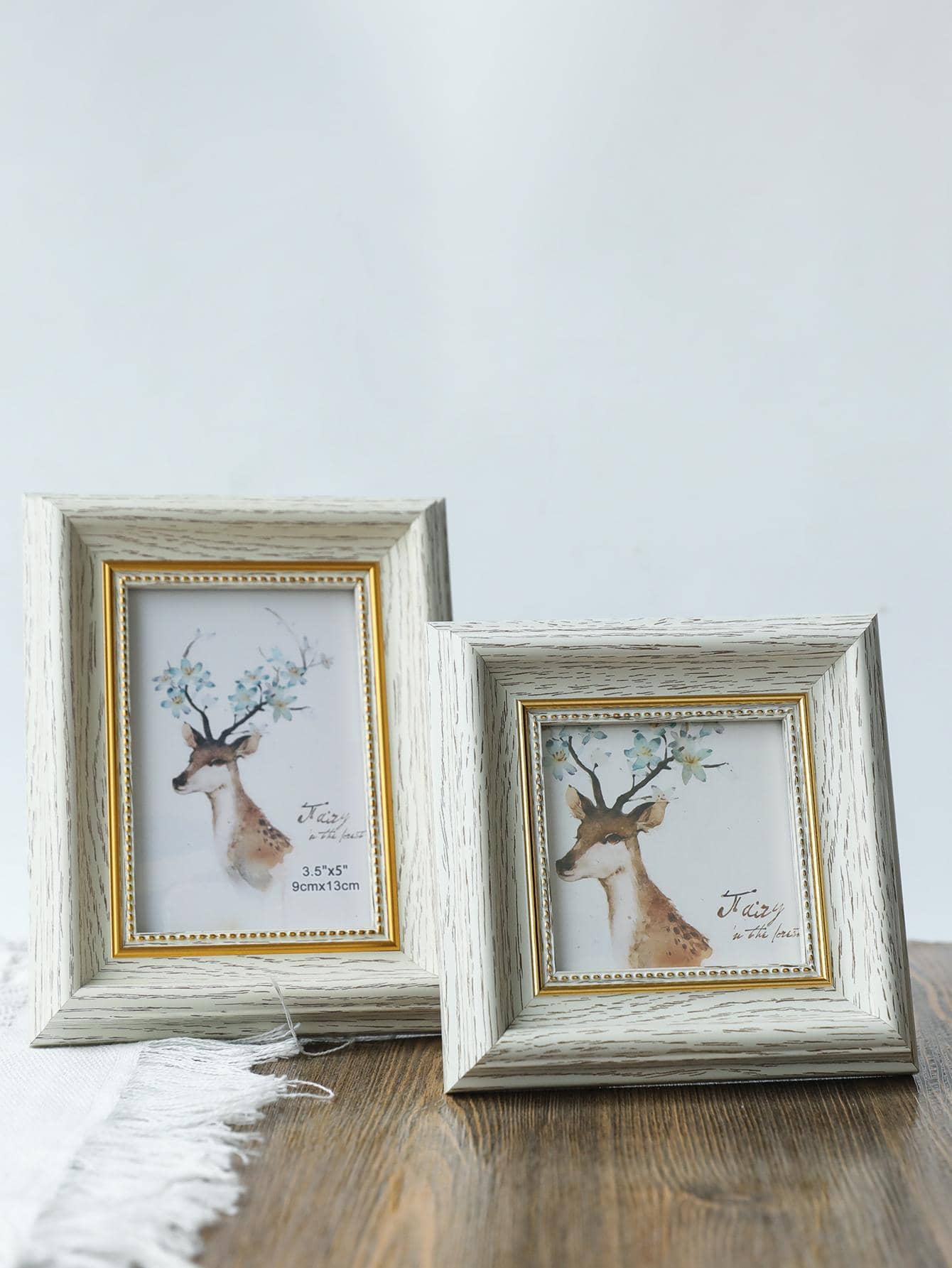 1入組復古相框 - 白色 - 查看 1