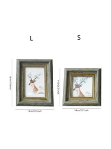 1 khung ảnh cổ điển - màu nâu - Xem 5