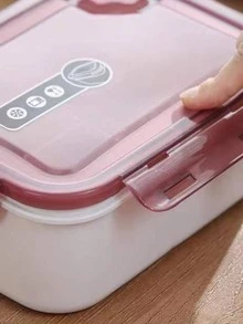 1pc Portable Lunch Box - Purple - View 5