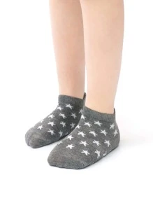 6 đôi Vớ chống trượt họa tiết ngôi sao cho trẻ em - Nhiều màu - Xem 3