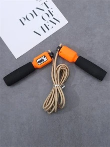 1入組帶計數器撞色戶外跳繩 - 橘色 - 查看 2