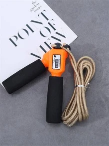 1入組帶計數器撞色戶外跳繩 - 橘色 - 查看 4