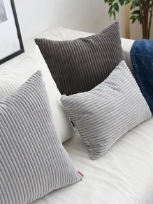 1 vỏ gối màu trơn không có chất độn - Màu Cam cháy - Xem 6