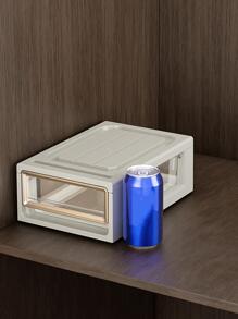 1入組塑膠衣服收納盒 - 彩色 - 查看 3